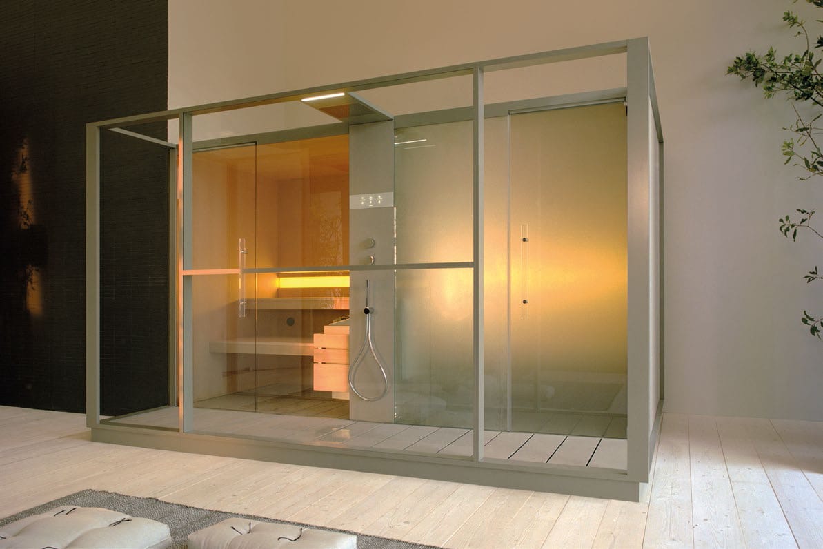 Sauna and shower enclosure