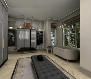 Art Deco Bath Look