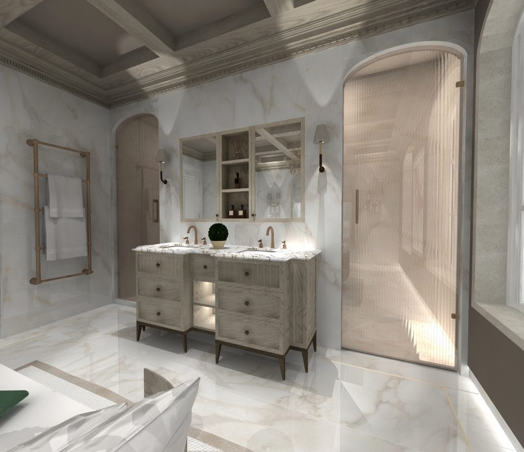Classic made to measure vanity unit