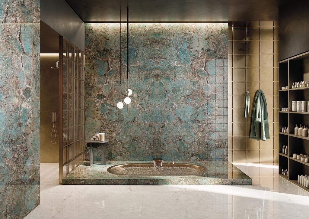 Slab Tiling by Concept Virtual Design