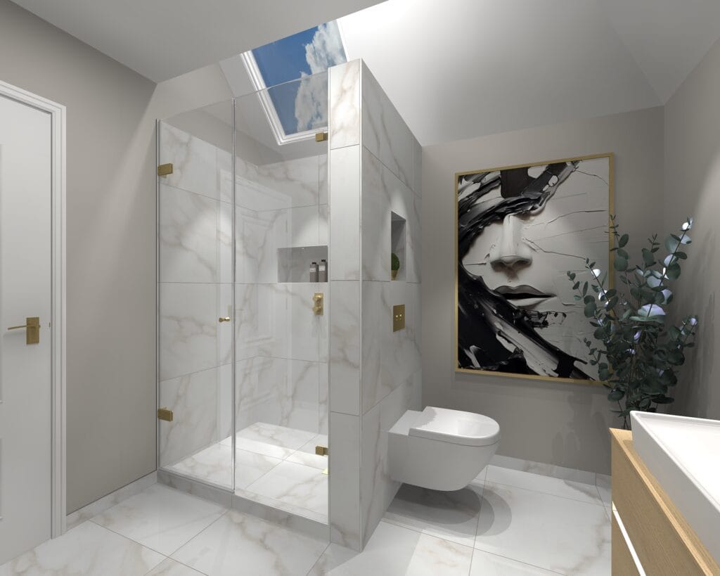 walk in wet shower tray