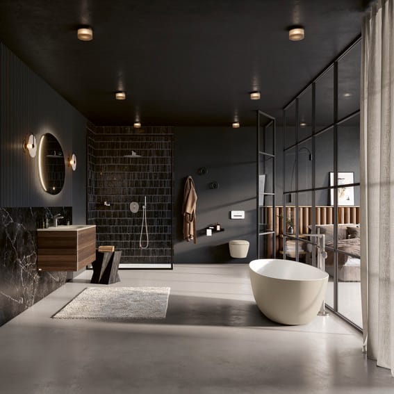 Virginia water bathroom design