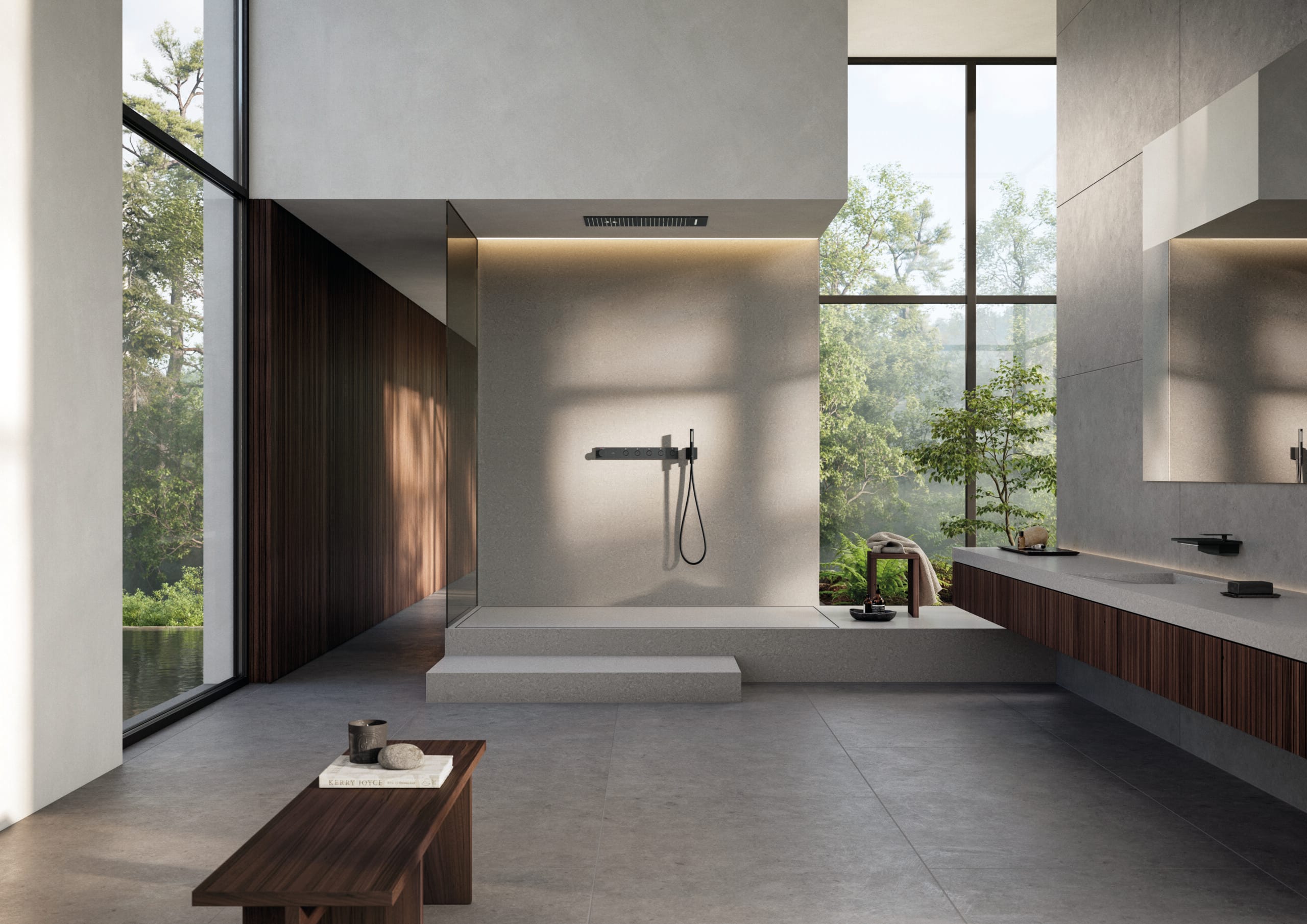 Wellness Spa Shower Design