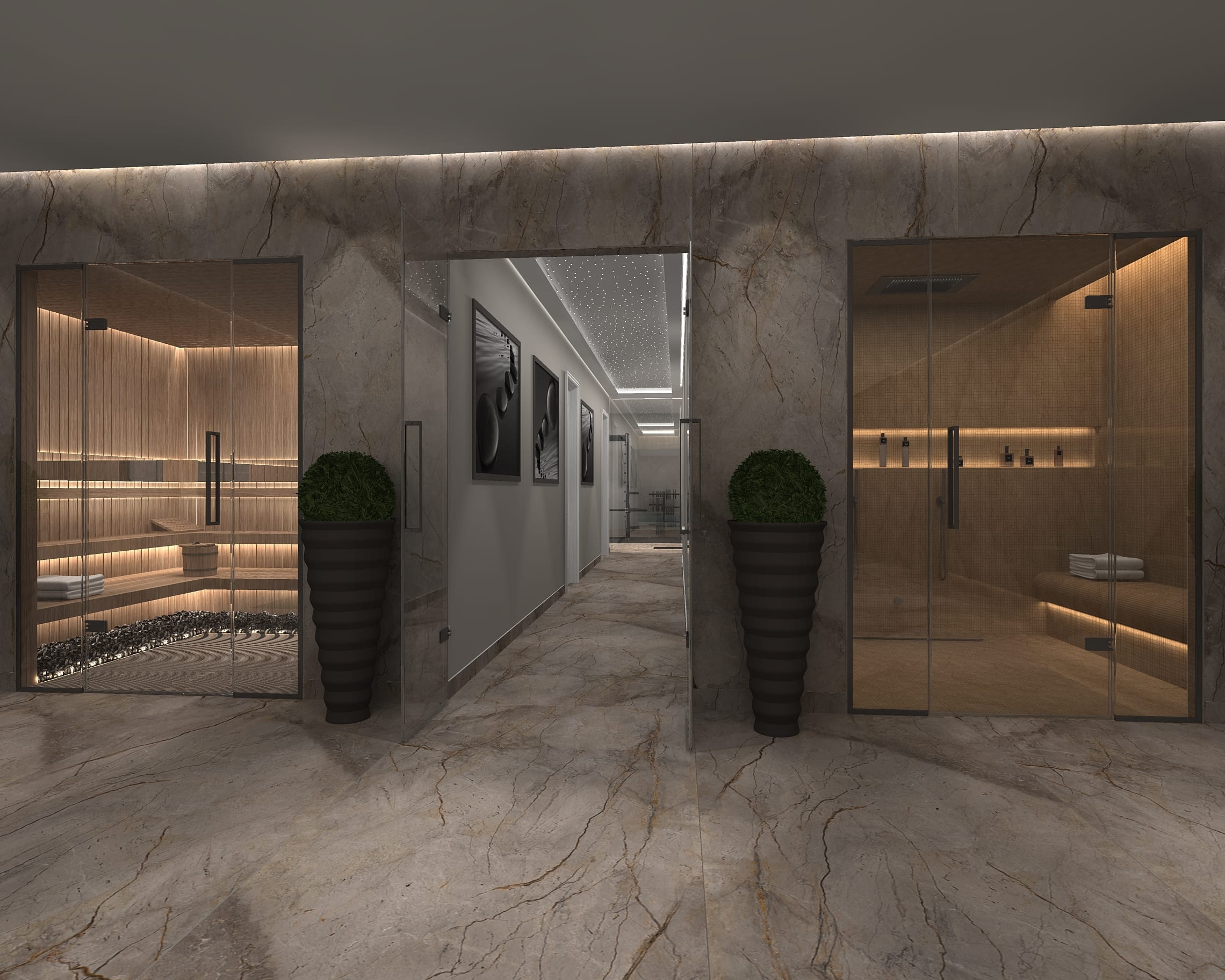 Wellness Steam & Sauna Design