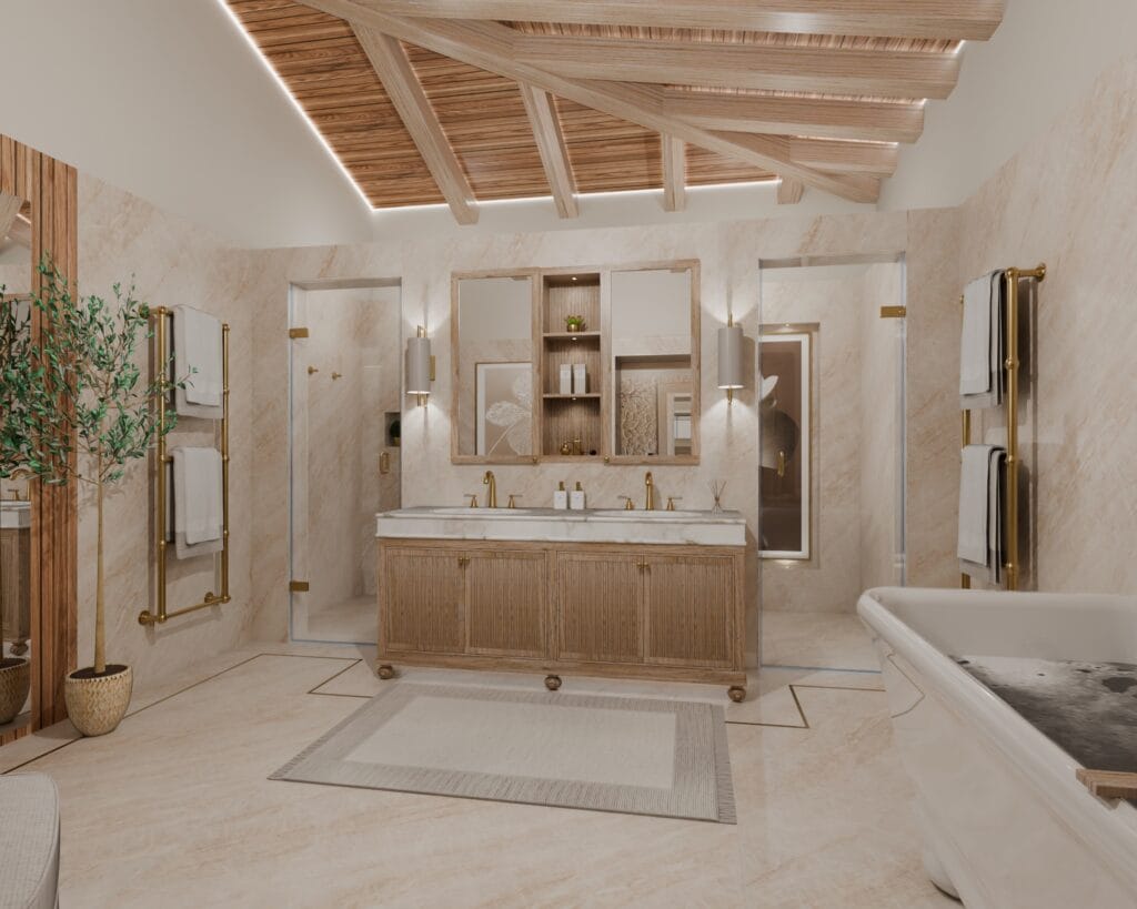 Organic Bathroom Design