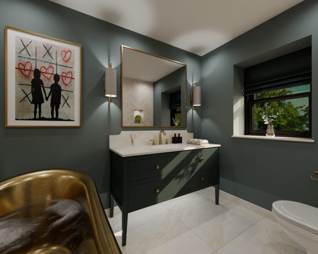 Elegant Vanity Unit Design