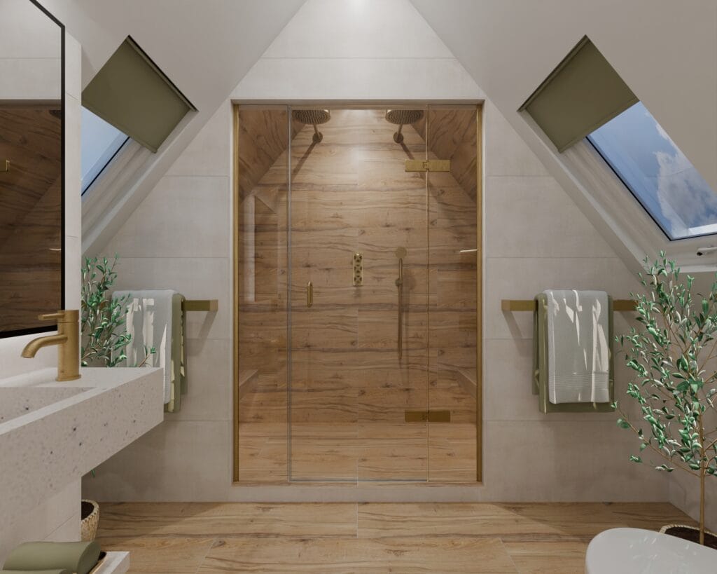 Wellness Shower with Steam