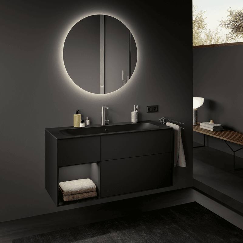 Finion Matt Black Vanity