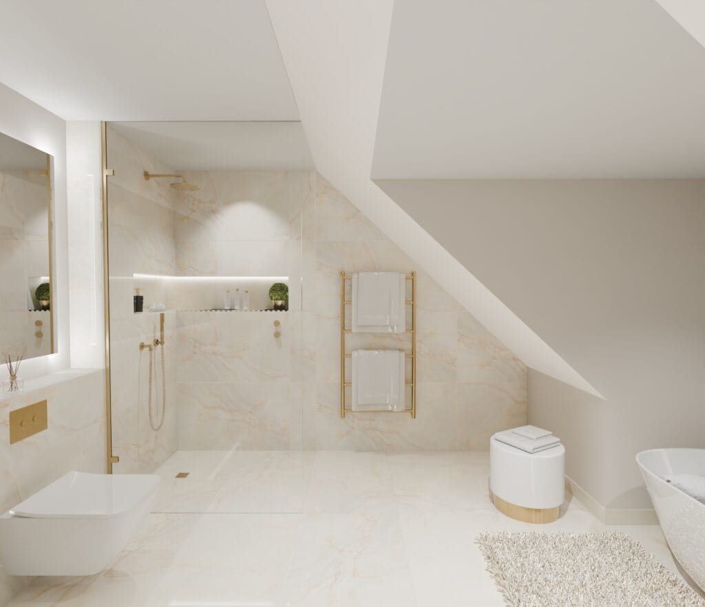 Onyx Marble Shower