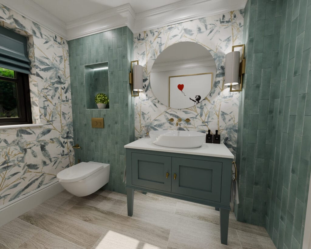 Luxury Powder Room