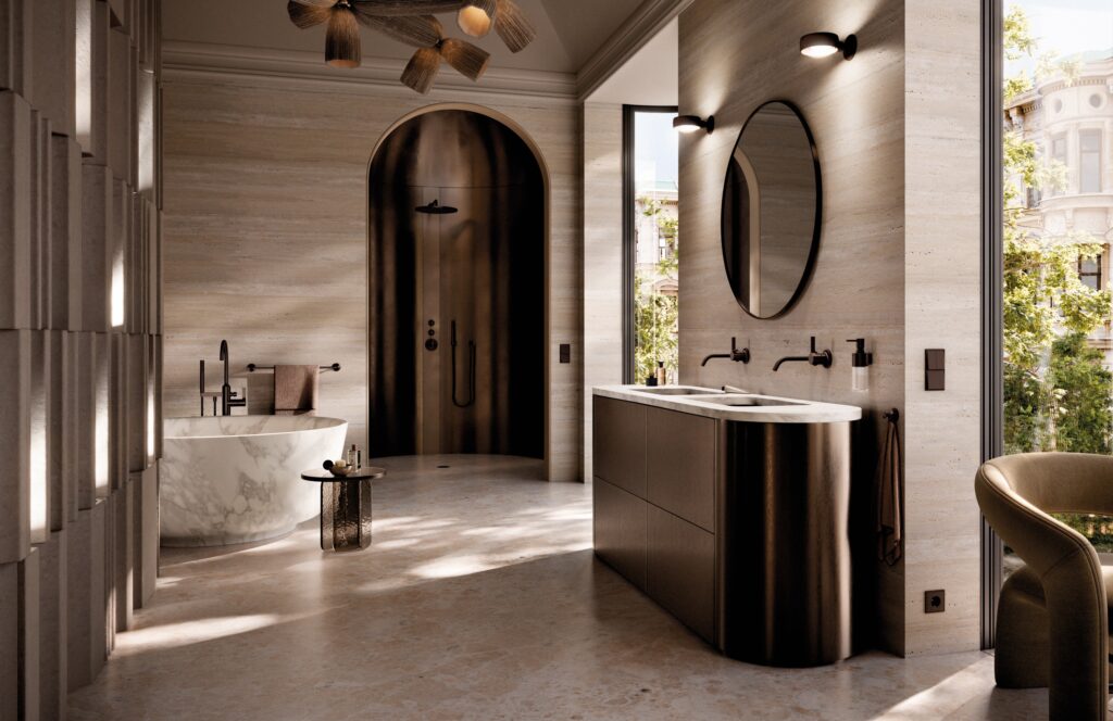 Dornbracht Dark Bronze Luxury Bathroom
